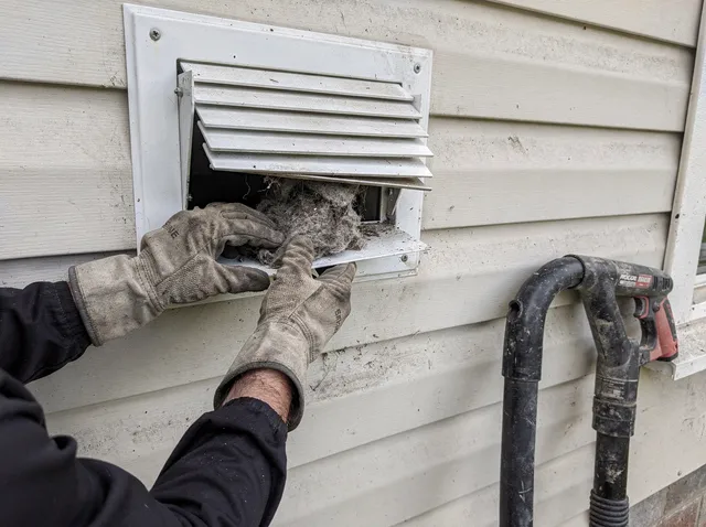 Dryer Exhaust Vent Cleaning in Acushnet