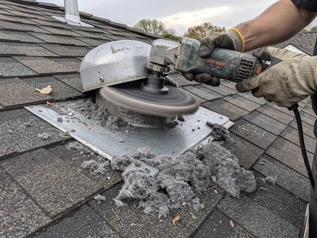 Expert roof dryer vent cleaning by Acushnet Dryer Vent Cleaning in Acushnet