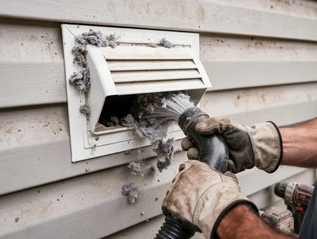 Professional dryer vent cleaning by Acushnet Dryer Vent Cleaning in Acushnet