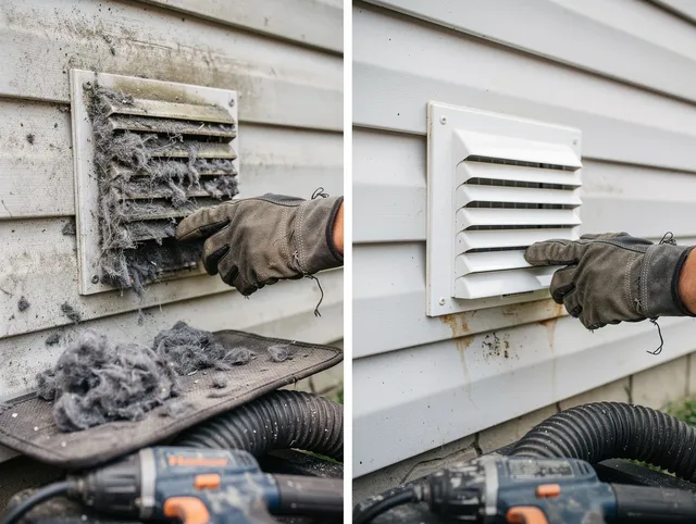 Residential dryer vent cleaning by Acushnet Dryer Vent Cleaning in Acushnet